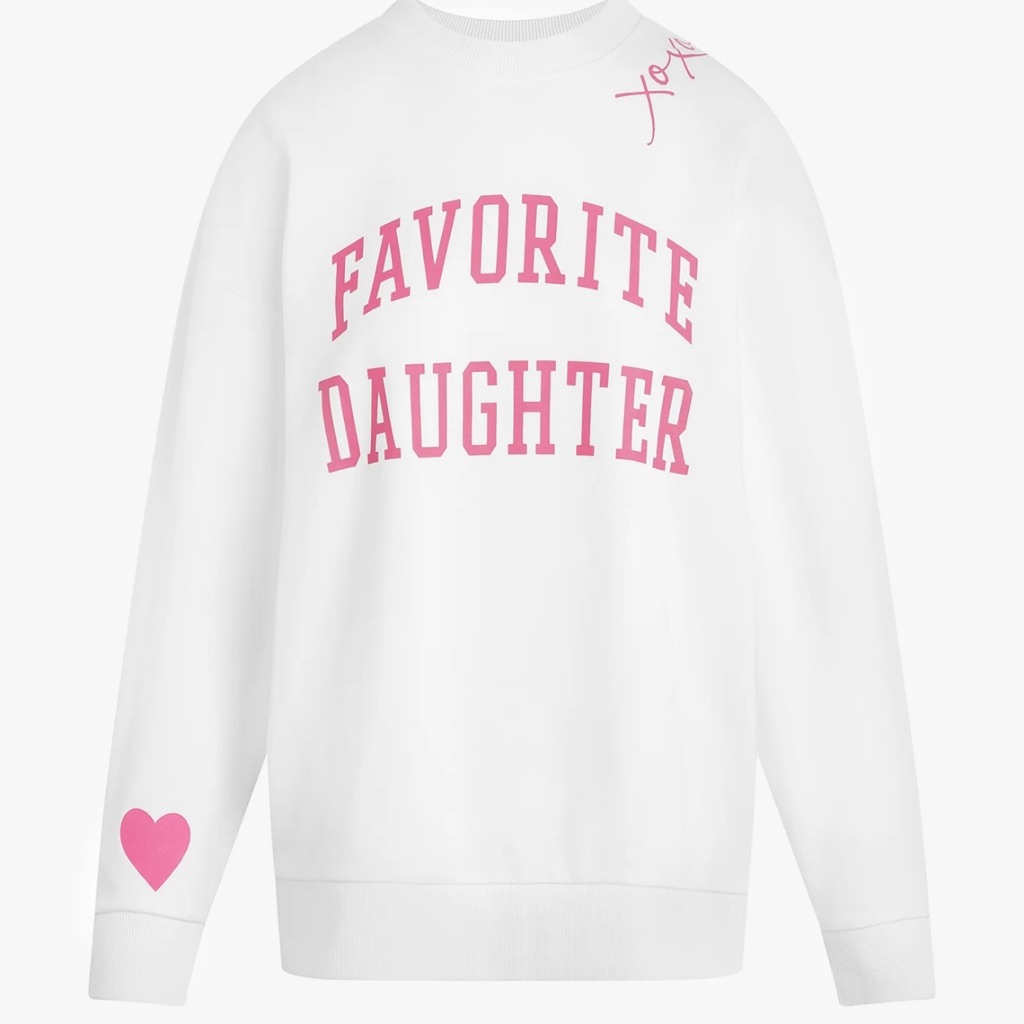 Favorite Daughter Collegiate Sweatshirt Limited Edition X-Large Xl Nwt